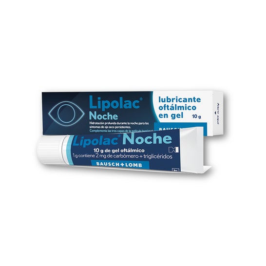 Lipolac Noche Gel Lubricante Ocular 10g