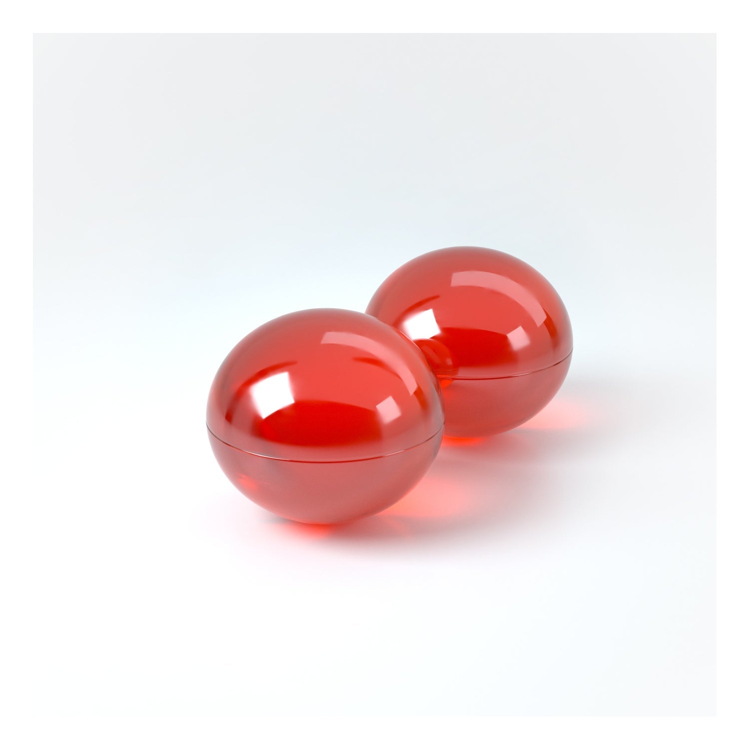 Crushious Set Bolas Lubricantes Fresa & Champán 2x3g