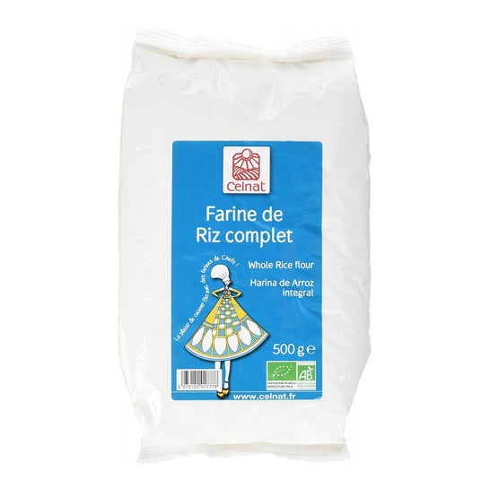 Celnat Harina Arroz Integral 500 g