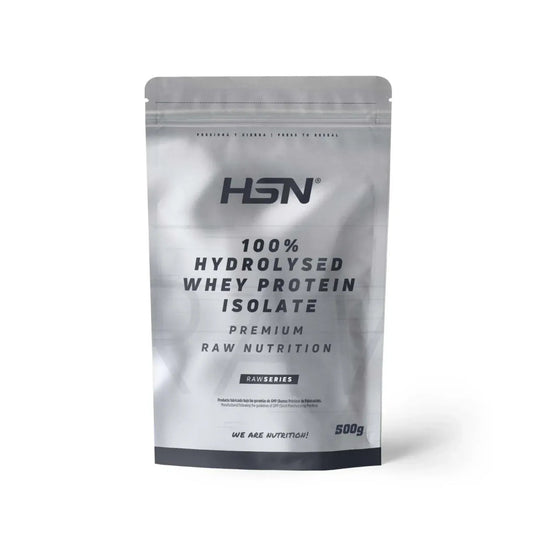 HSN 100% Proteína de Suero Hidrolizado Aislada Sin Sabor 500g