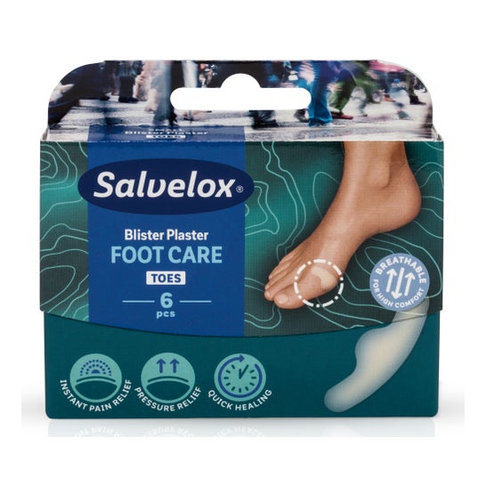 Salvelox Foot Care apósitos pequeños 6 uds