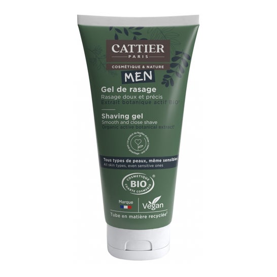 Cattier Men Gel de Afeitado BIO 150ml
