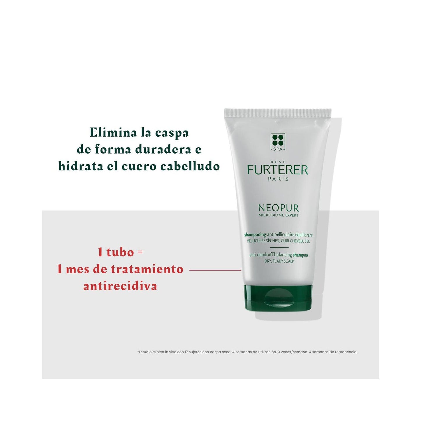 René Furterer Neopur Champú Equilibrante Anticaspa Caspa Seca 150 ml