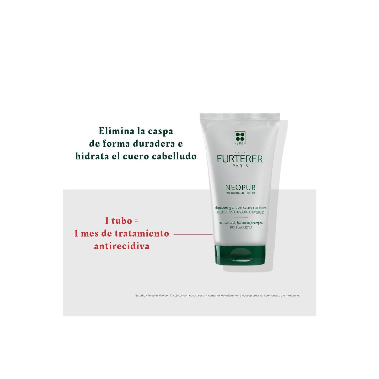 René Furterer Neopur Champú Equilibrante Anticaspa Caspa Seca 150 ml