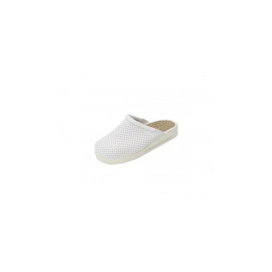 Leco Komfort zueco color blanco nª38 1 par