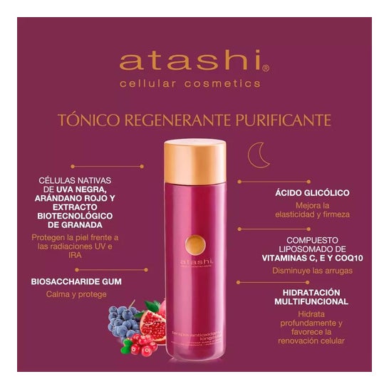 Atashi® Tónico Regenerante Purificante 250ml