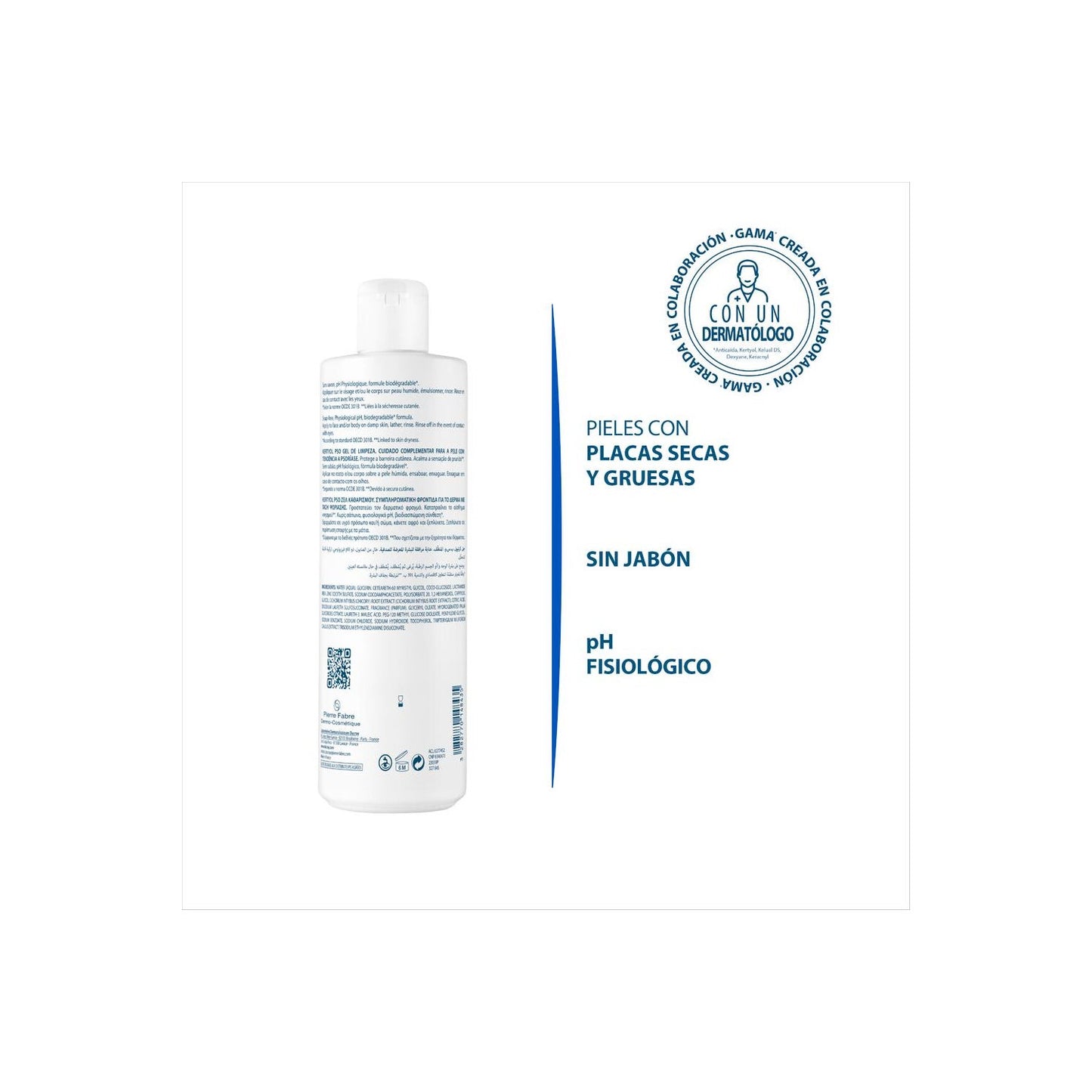 Ducray Kertyol PSO Gel Limpiador 400ml