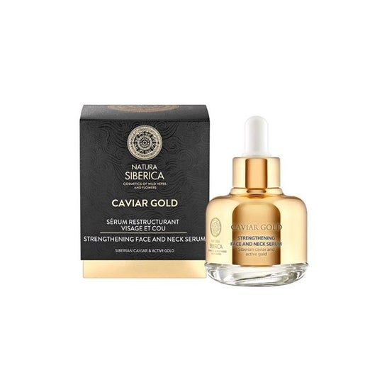 Natura Siberica Caviar Gold Sérum Reafirmante Rostro y Cuello 30 ml