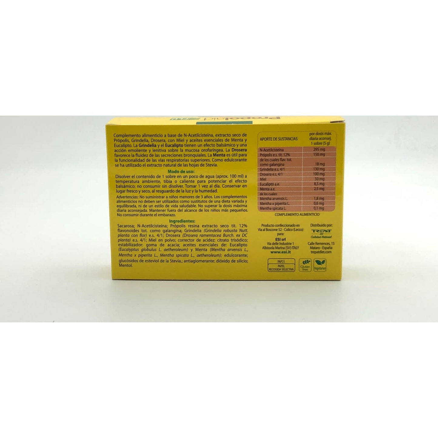 ESI Propolaid Flu sabor menta 10 sobres