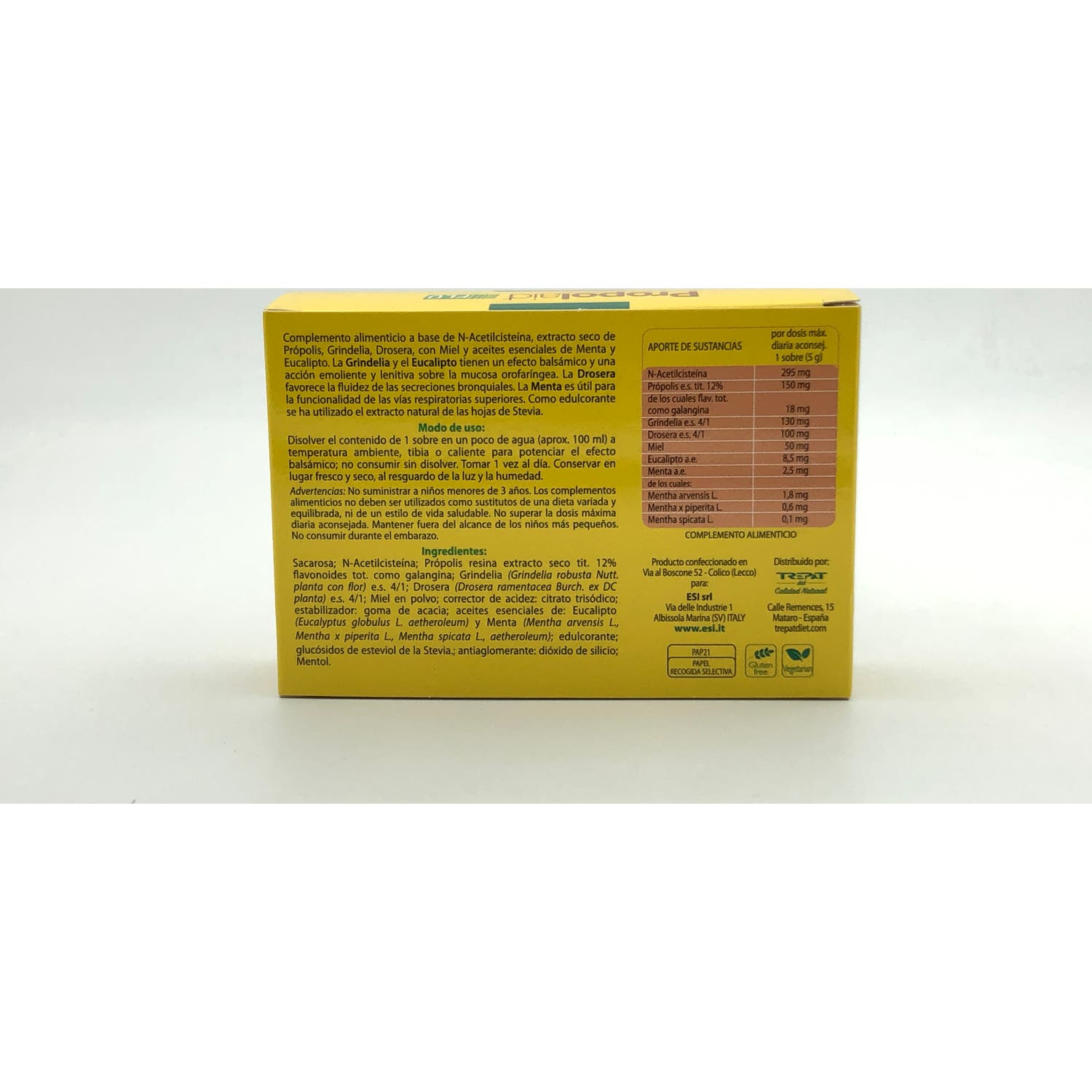 ESI Propolaid Flu sabor menta 10 sobres