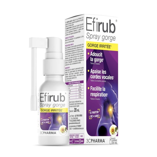 3C Pharma Efirub Spray Bucal 20 ml