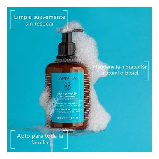 Apivita Jabón de Manos Suave 300 ml