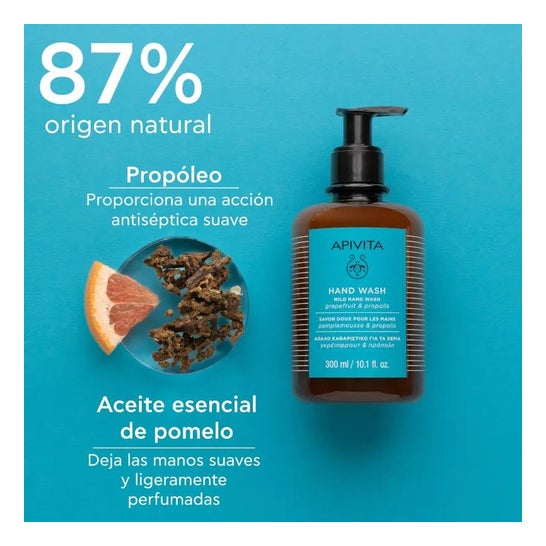 Apivita Jabón de Manos Suave 300 ml