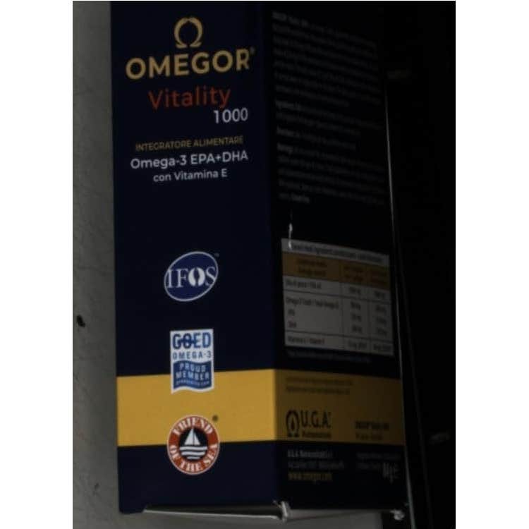 Vitalidad Omegor 1000 60Cps Mol
