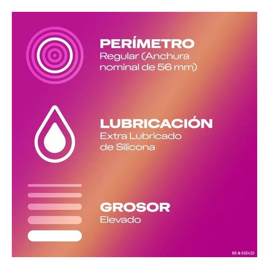 Durex Dame Placer Preservativos 12uds