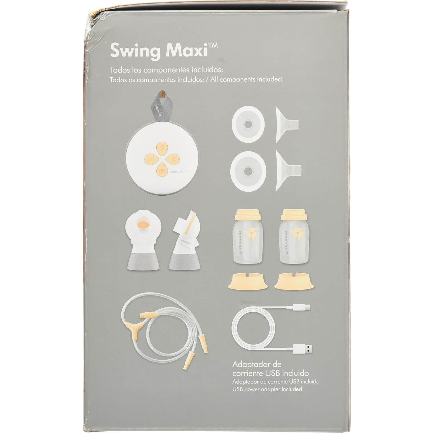 Medela Sacaleches eléctrico doble Swing Maxi 1ud