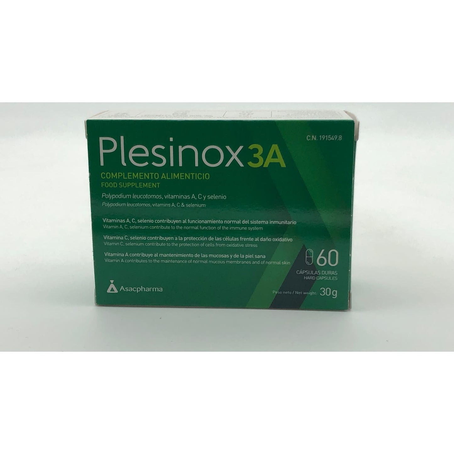 Plesinox 3A 60caps