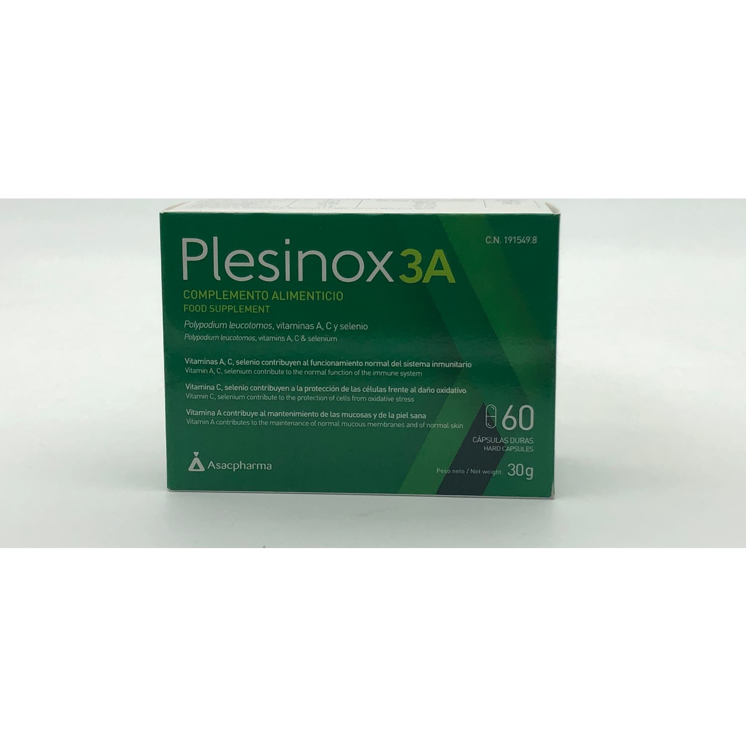 Plesinox 3A 60caps