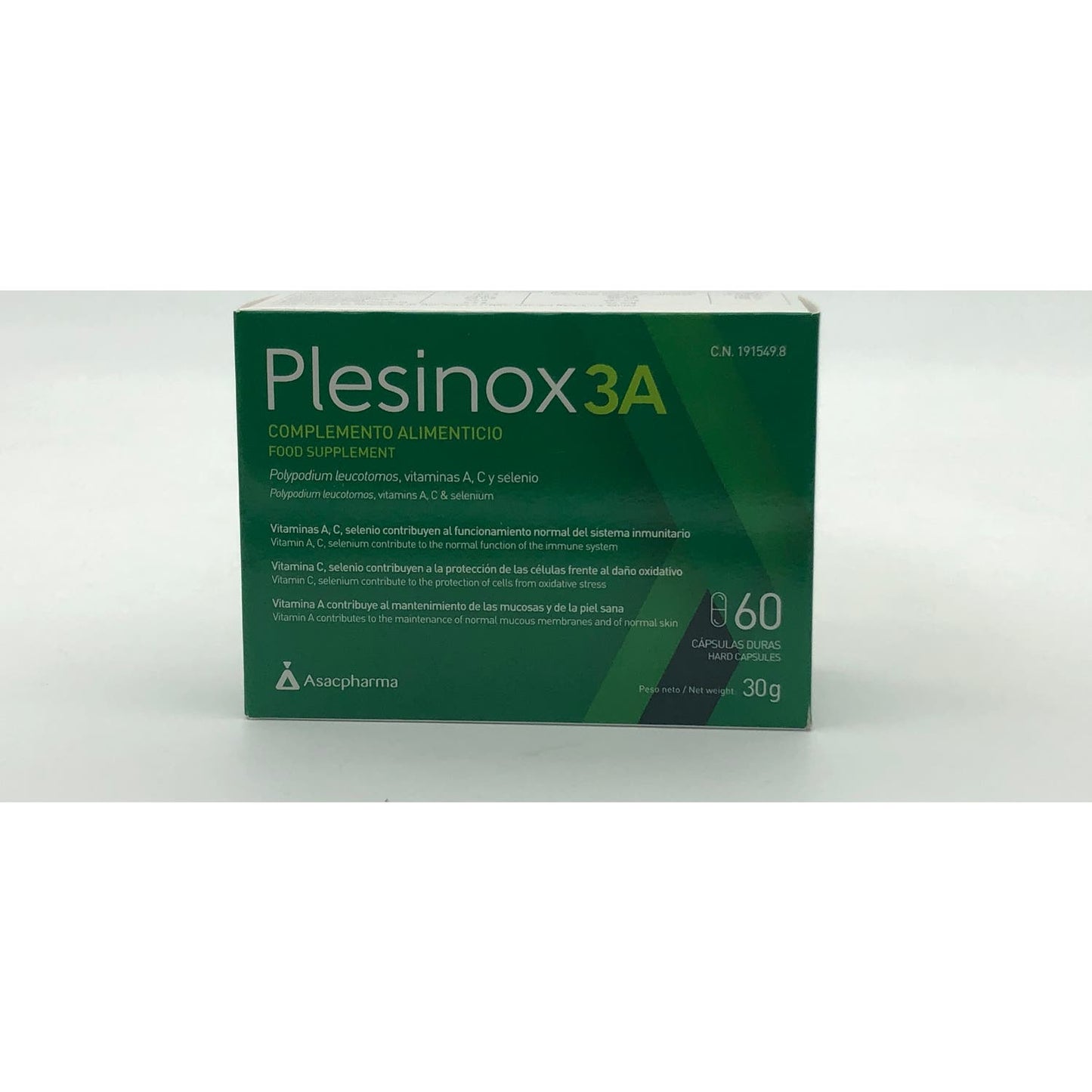 Plesinox 3A 60caps