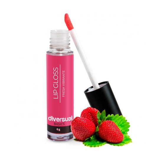 Diversual Lip Gloss Fresa Vibrante 1ud