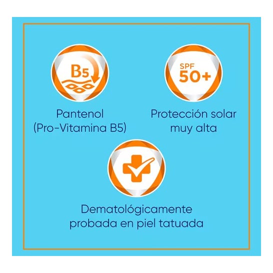 Bepanthol Tattoo Crema Solar Protectora SPF50+ 50ml