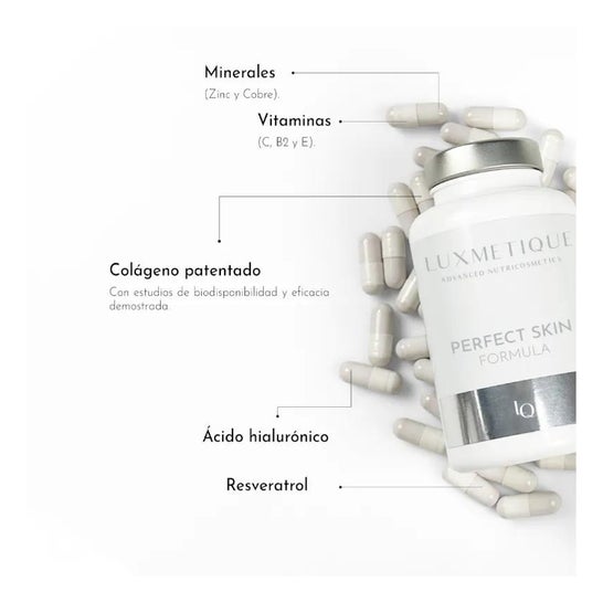 Luxmetique Fórmula Piel Perfecta 90caps