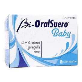 Bi-Oralsuero Baby 4 sobres