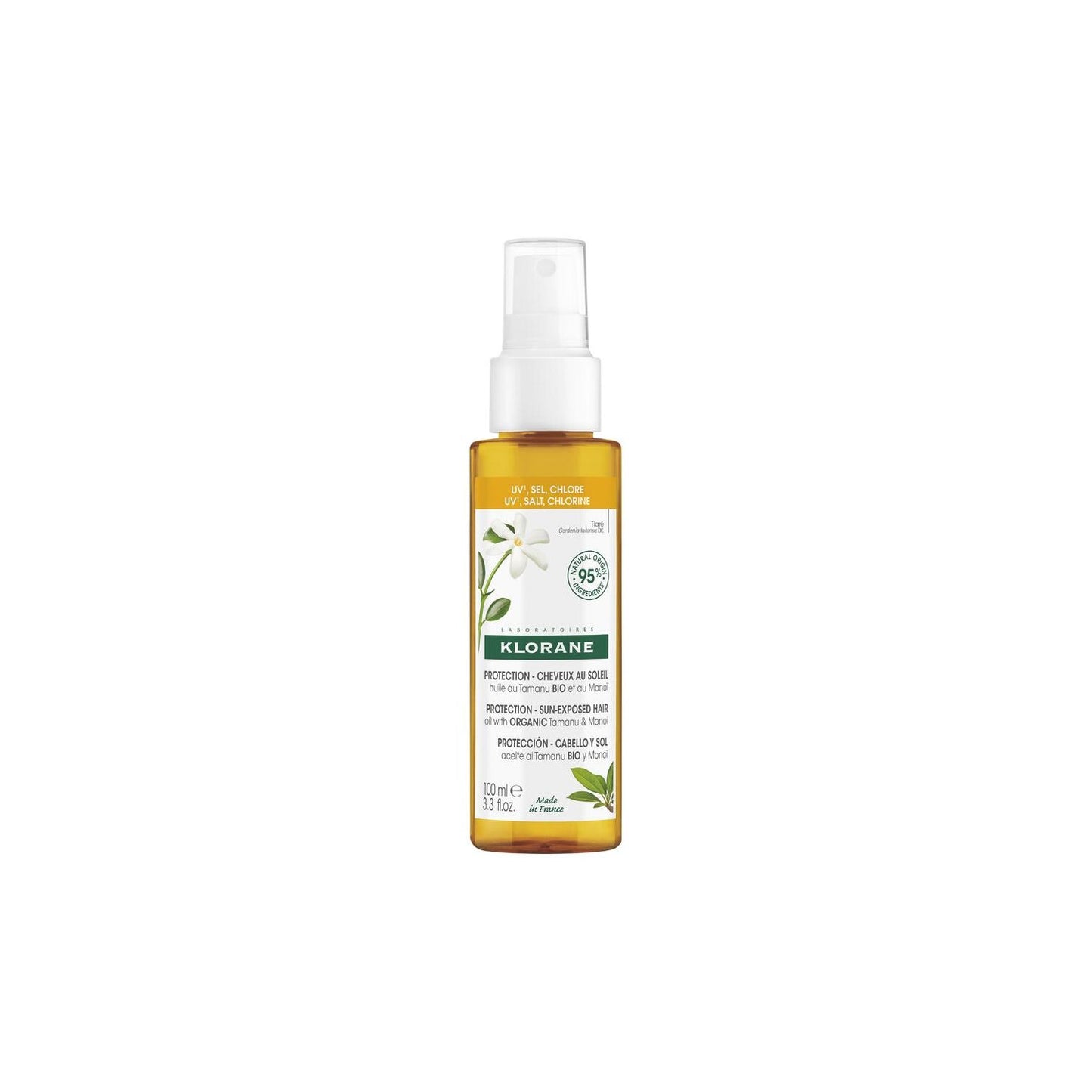 Klorane Aceite Capilar al Tamanu BIO & Monoï 100ml