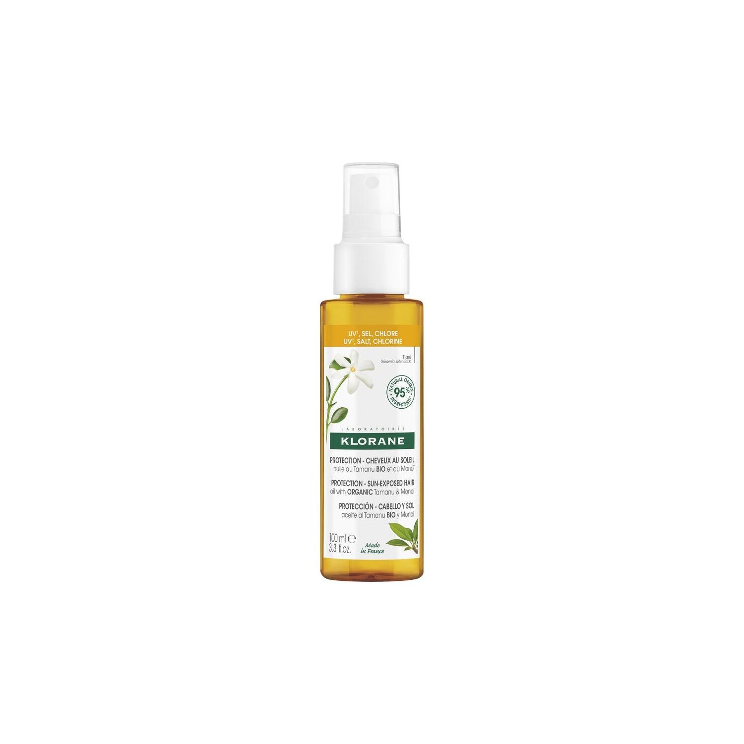 Klorane Aceite Capilar al Tamanu BIO & Monoï 100ml