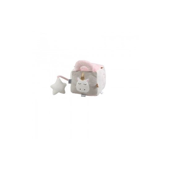 Kiokids Unicornio Cuadrado Sonajero 1ud