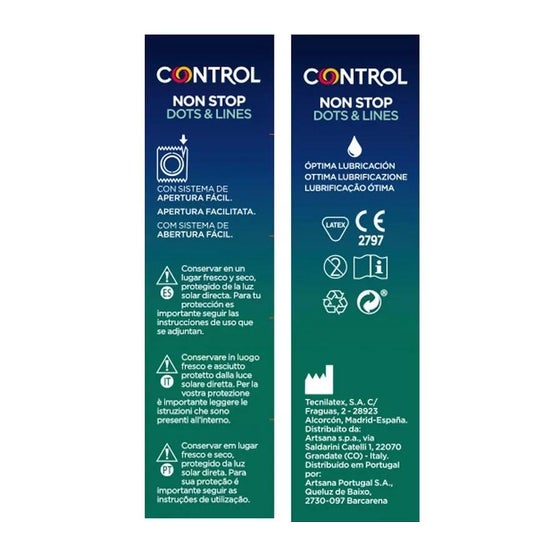 Control Non Stop Preservativos 12uds