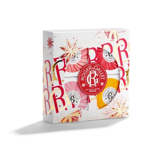 Roger & Gallet Cofre Navidad 2023 Jabones 4x50g