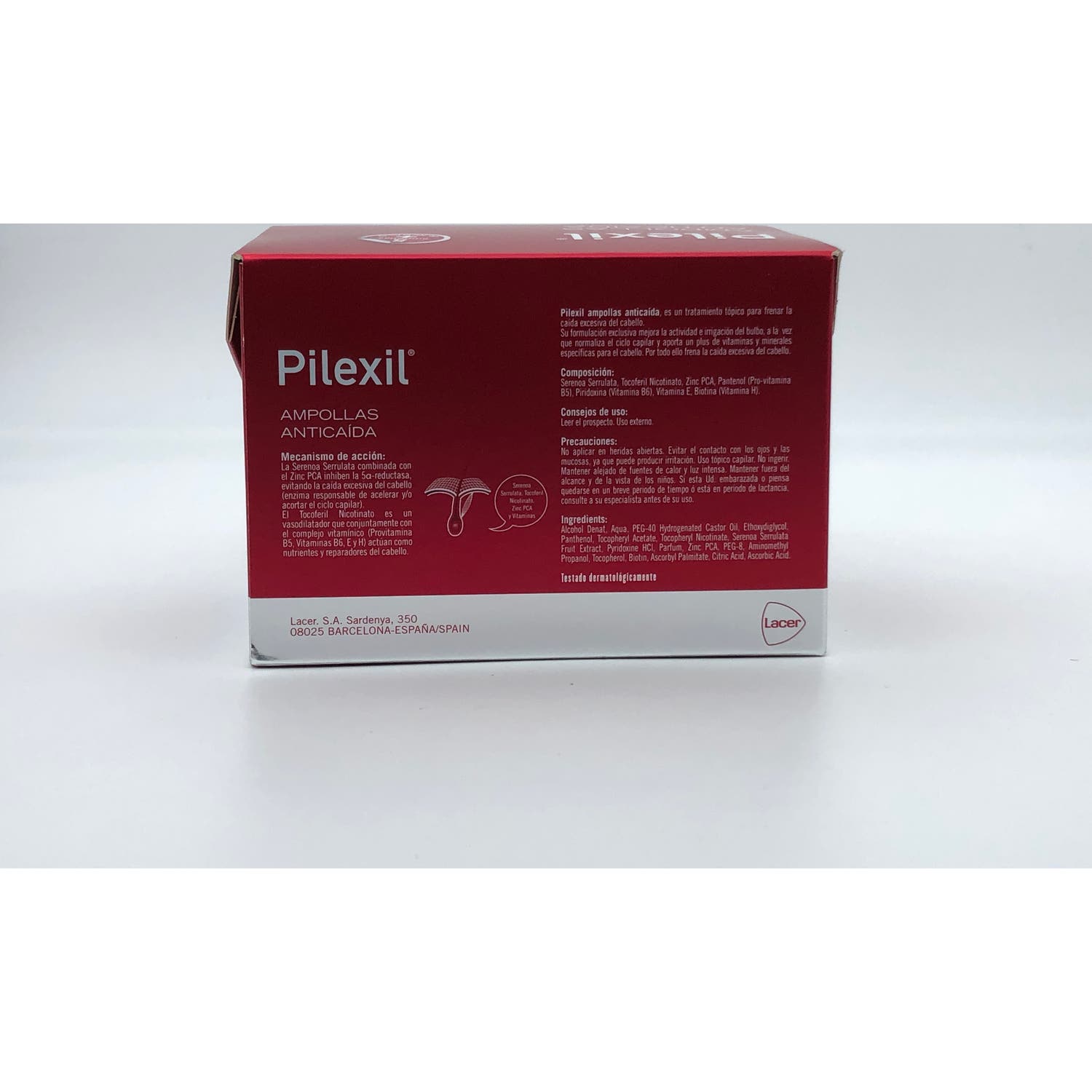 Pilexil Ampollas Anticaída 15+5 x 5ml