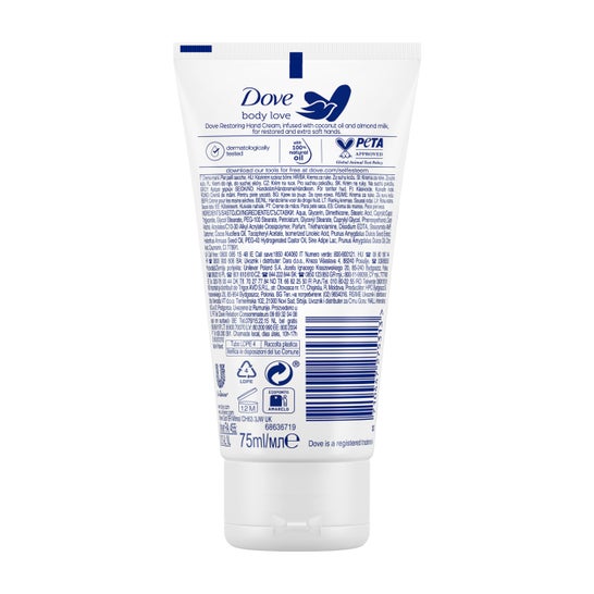 Dove Coco Ritual Crema de Manos 75ml