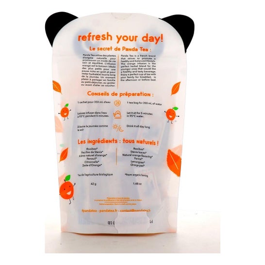 Panda Tea Infusión Kids Naranja 28 Filtros
