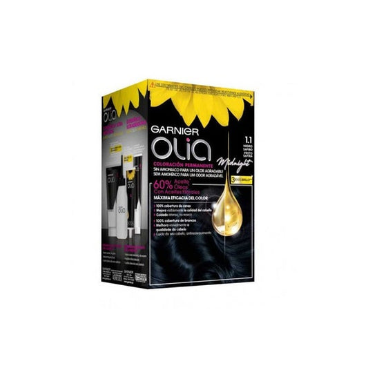 Garnier Kit Olia Coloración Permanente 110 Black Sapphire