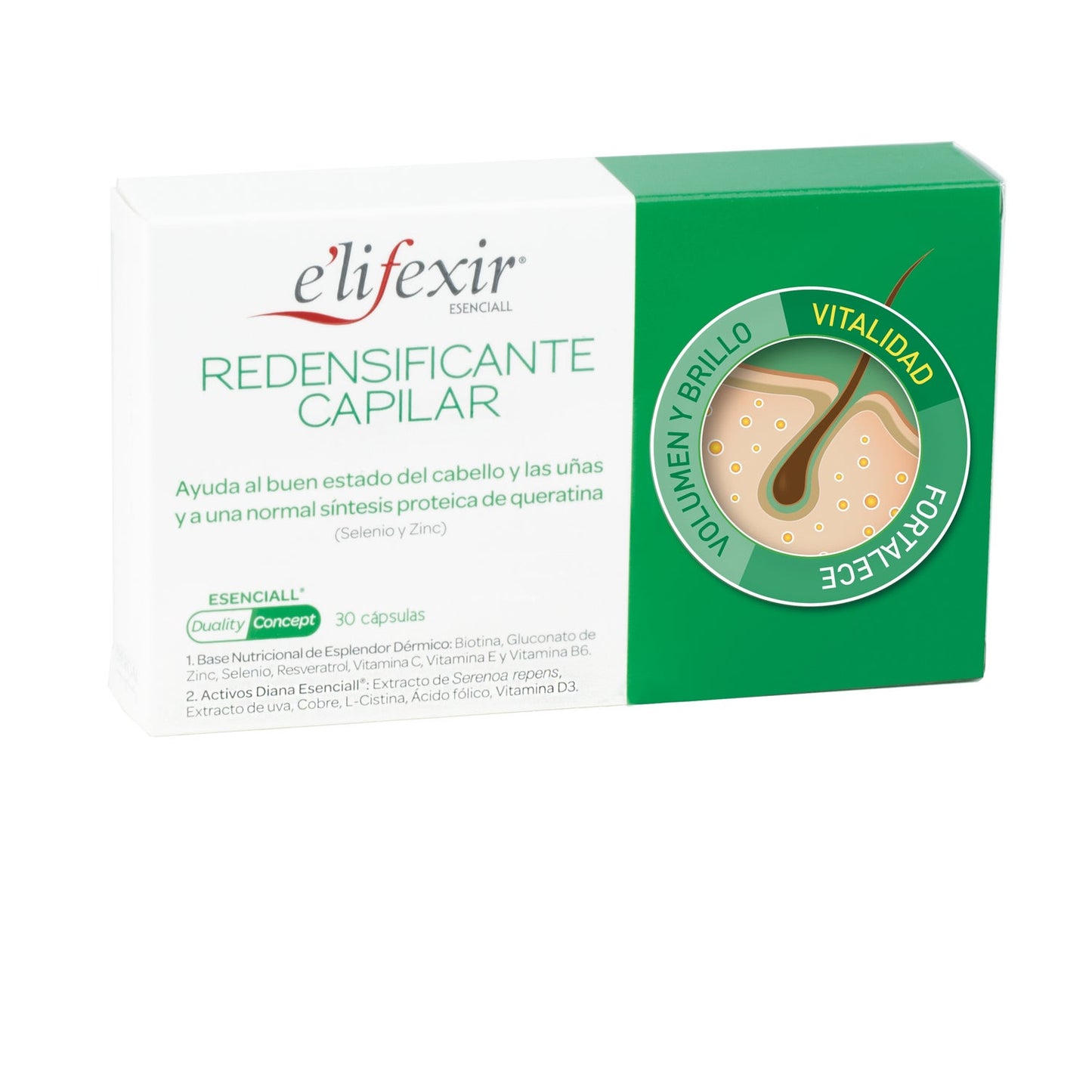 E'lifexir Redensificante Capilar 2x30cáps