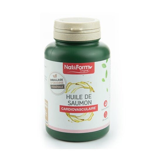 Nat Form Aceite de Salmón 200 Cápsulas