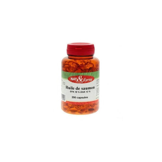 Nat Form Aceite de Salmón 200 Cápsulas