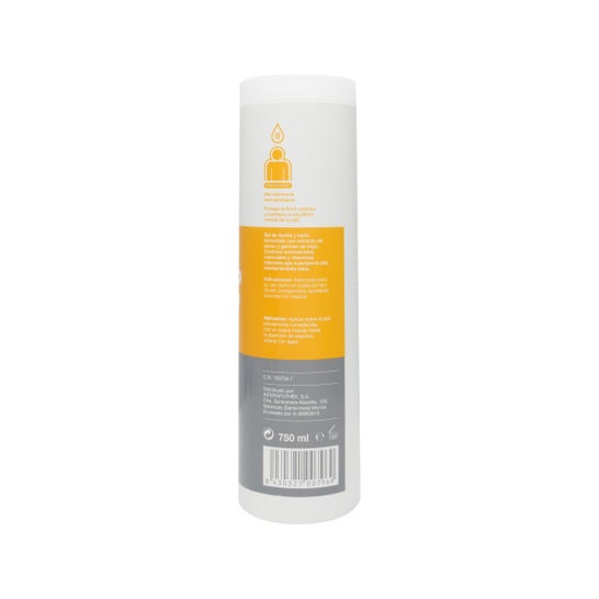Interapothek gel de baño avena y semilla de trigo 750 ml