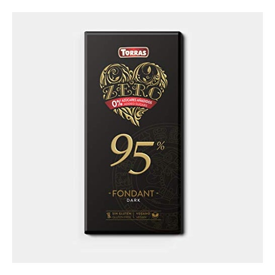 Torras Zero Chocolate Negro 95% Cacao 100g