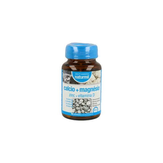Naturmil Calcio + Magnesio + Zinc + Vitamina D 90 Comprimidos