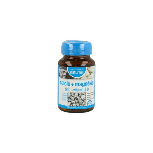 Naturmil Calcio + Magnesio + Zinc + Vitamina D 90 Comprimidos