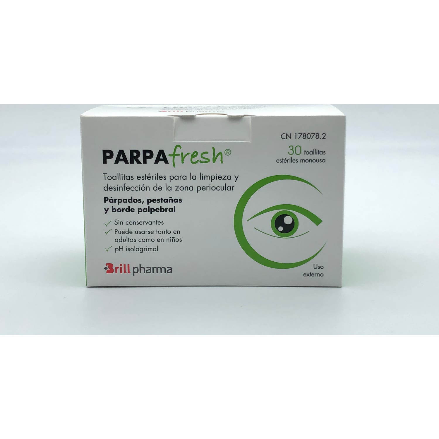 Parpafresh Toallitas Limpieza Párpados 30uds