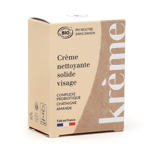 Krème Crema Limpiadora Facial Sólida Bio 50g
