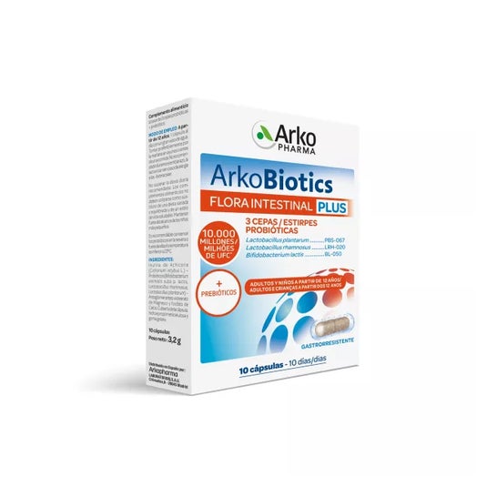 Arkopharma Arkobiotics Flora Intestinal Plus 10 caps