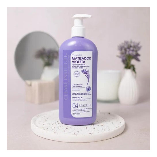 Clearé Institute Champú Matizador Violeta 400 ml