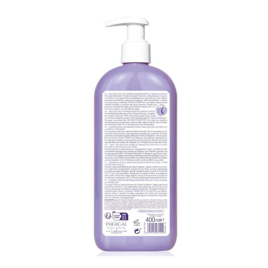 Clearé Institute Champú Matizador Violeta 400 ml