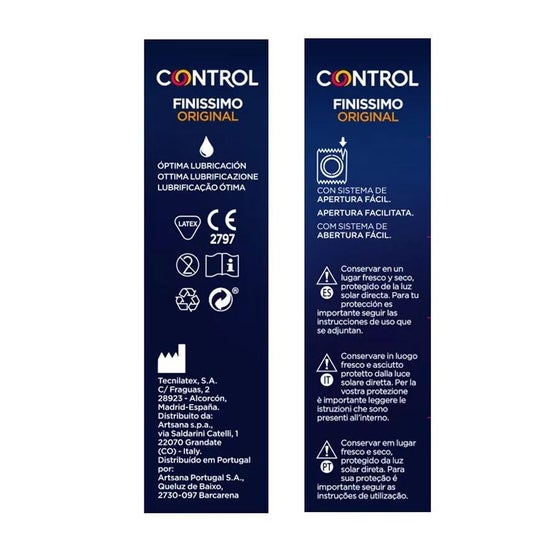 Control Finissimo Original 12uds