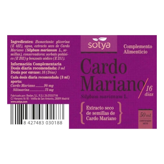 Sotya Cardo Mariano 60 ml